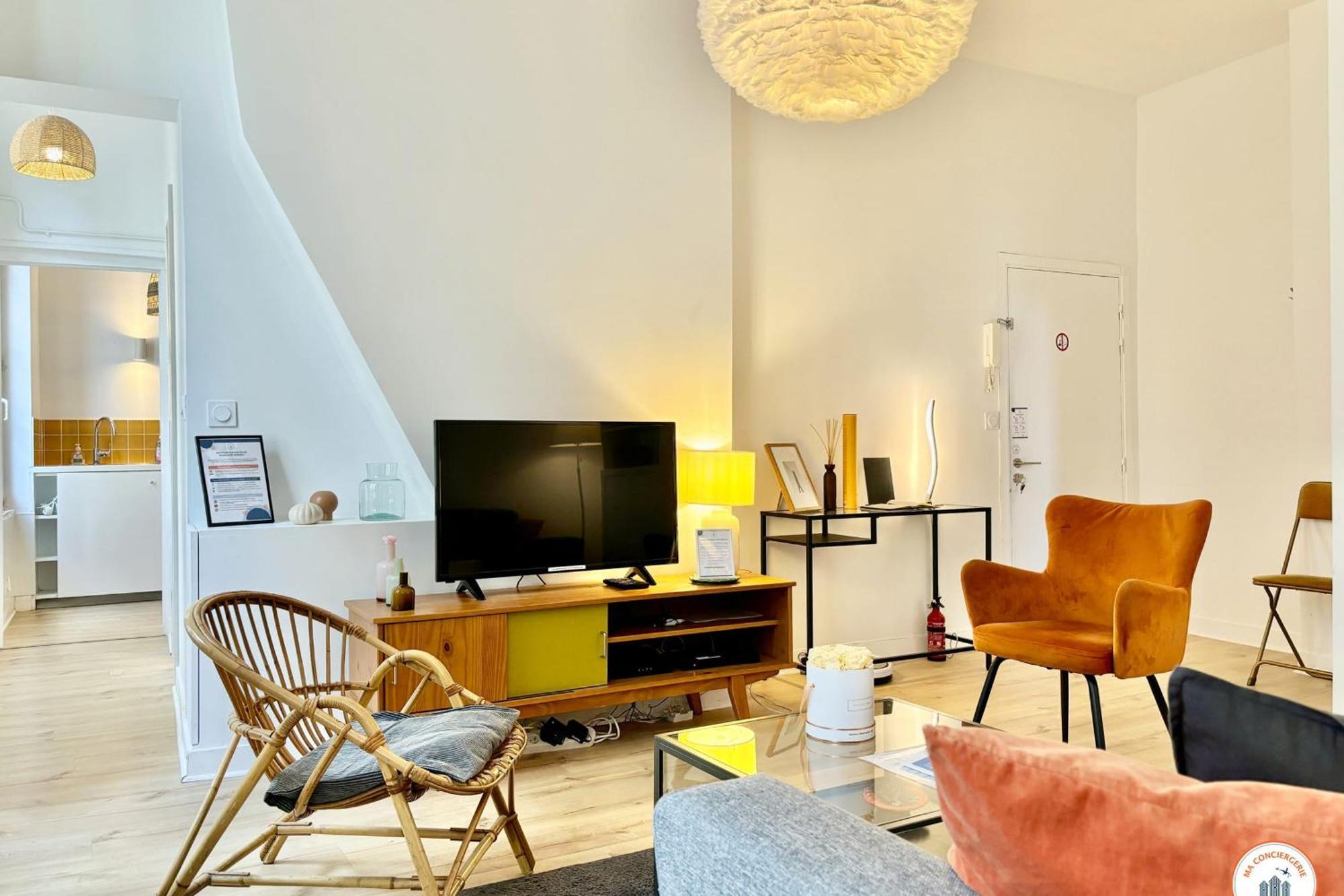 Ferienwohnung L'Oasis Havrais - Centre Historique Le Havre Exterior foto